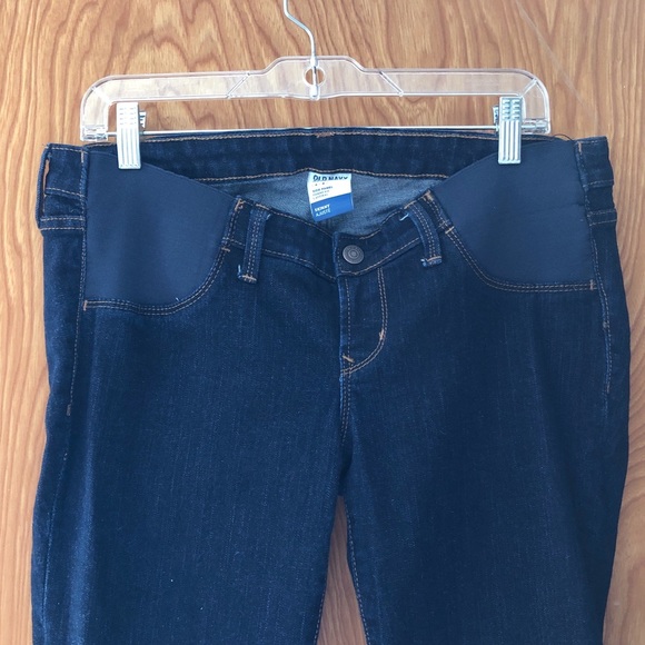 Old Navy Jeans Old Navy Maternity Skinny Jeans Side Panel Poshmark